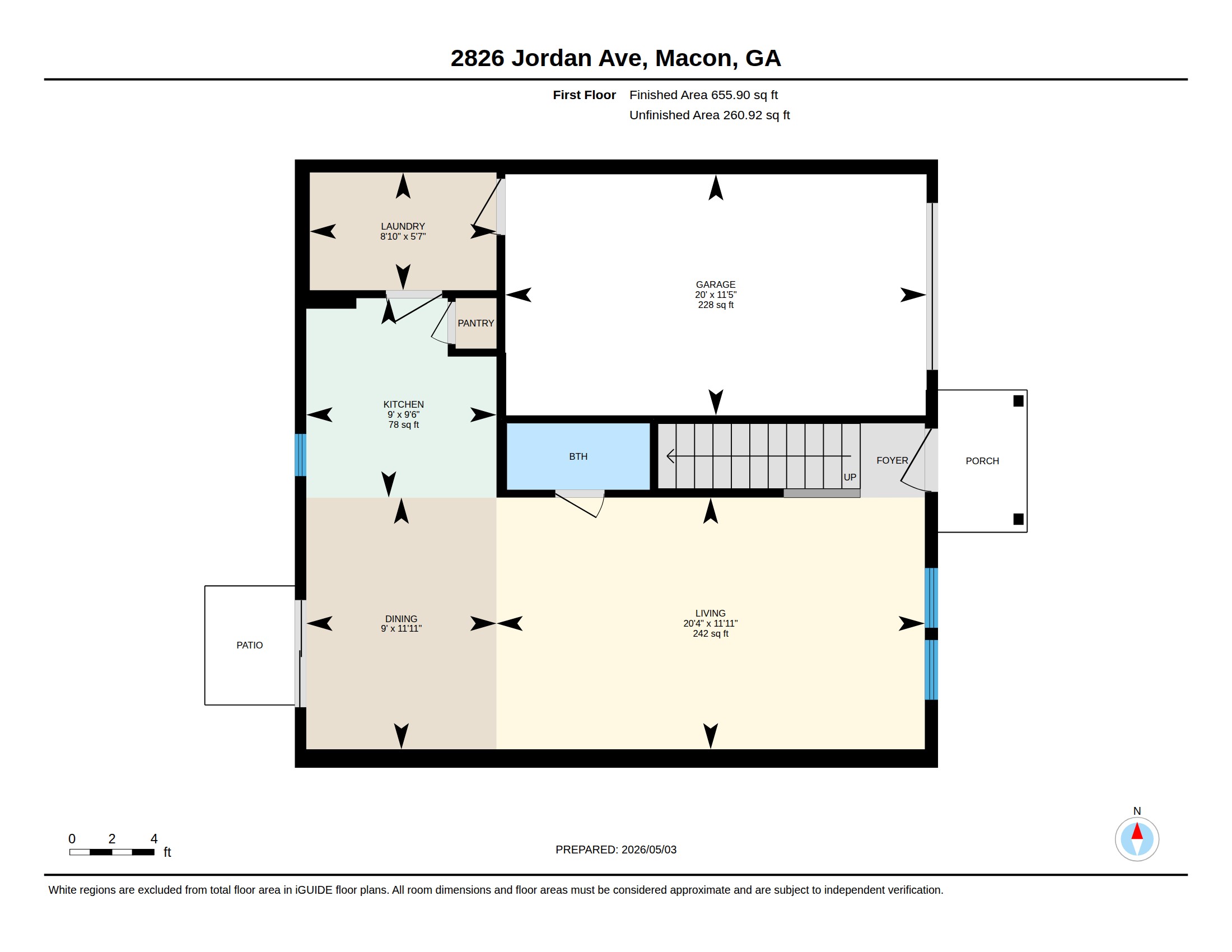 2826 Jordan Ave 3 Beds House for Rent - Photo gallery 3