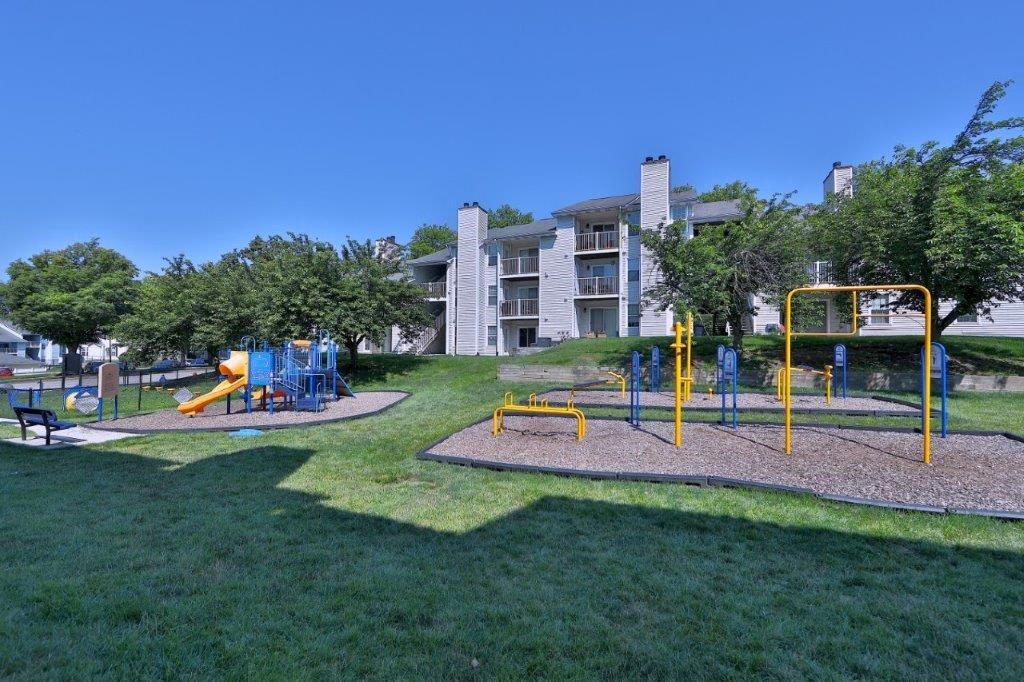 our apartments have a playground for your kids