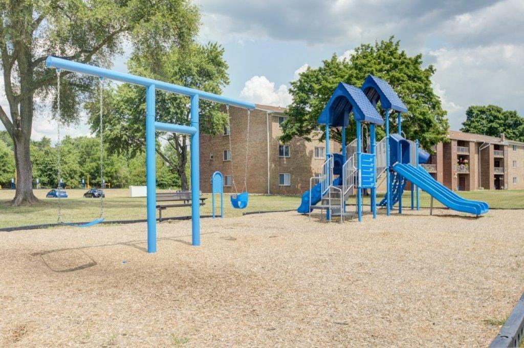 our apartments have a playground for your kids to play