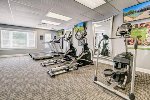 our fitness center is equipped with state of the art equipment including cardio machines and weights