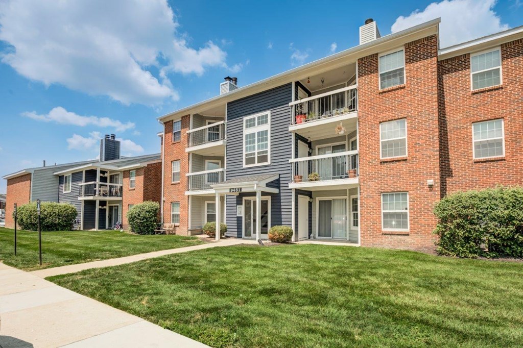 our apartments offer a spacious courtyard with grass