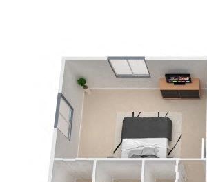 2 Bedroom 1 Bath