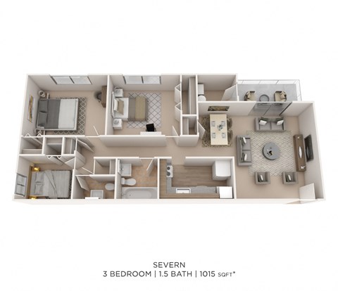 11686 S Laurel Drive 1-3 Beds Apartment for Rent - Photo Gallery 29