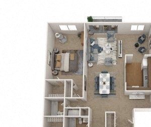 3 Bedroom 3 Bath Large