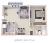 1 Bedroom 1 Bath