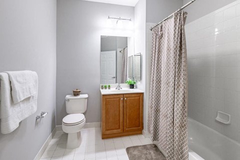 a bathroom with a toilet sink and a shower