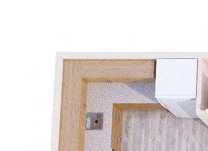 2 Bedroom 1.5 Bath