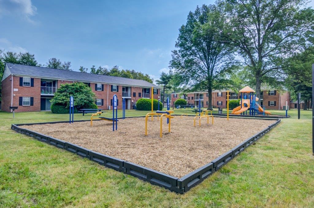 our apartments offer a playground for your children