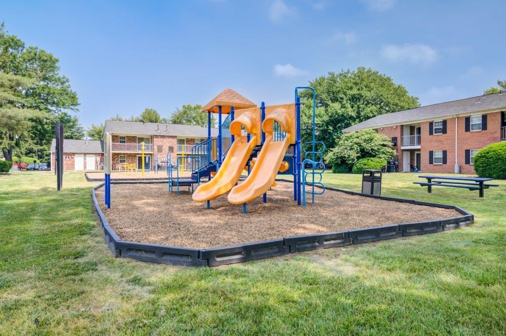 our apartments have a playground for your kids to play