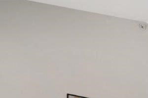 Staged bedroom with large closet and attached bath