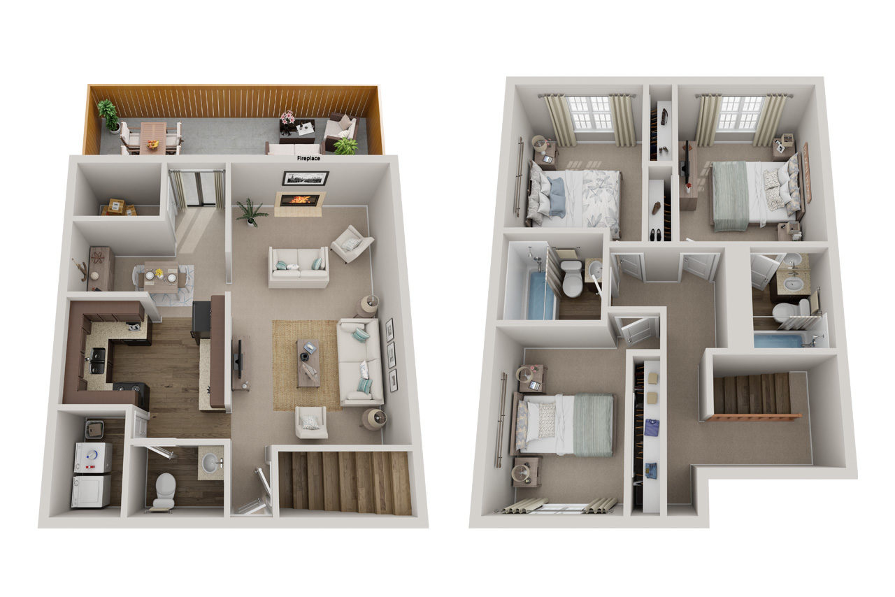 3 Bedroom 2.5 Bathroom