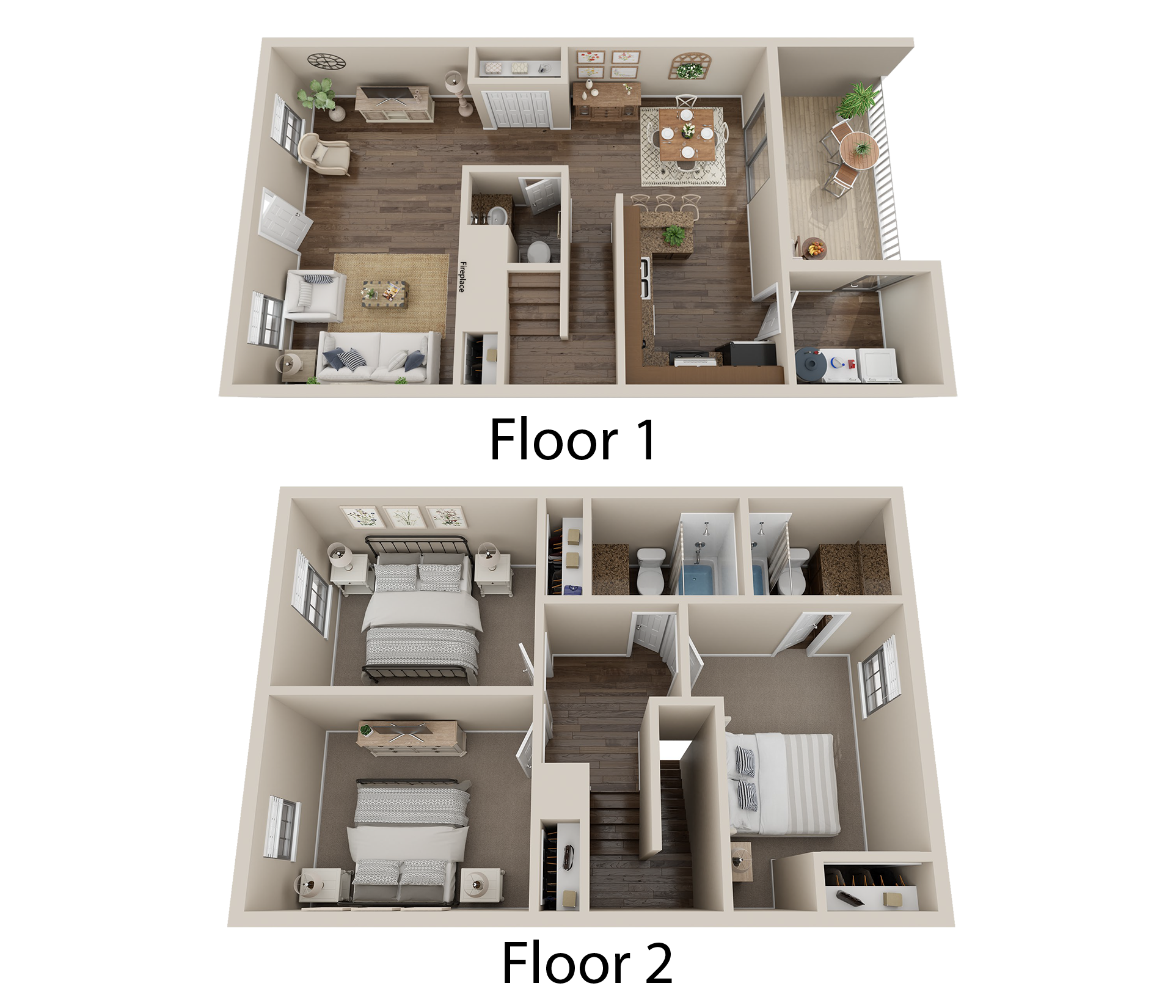3 Bedroom 2.5 Bathroom