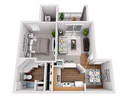 1 Bedroom 1 Bathroom