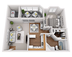 1 Bedroom 1 Bathroom