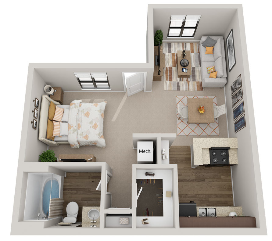 Studio Apartment
