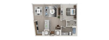 Michelangelo Floor Plan at The Julian Orlando, Florida