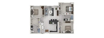 VanGogh Floor Plan at The Julian Orlando, Florida