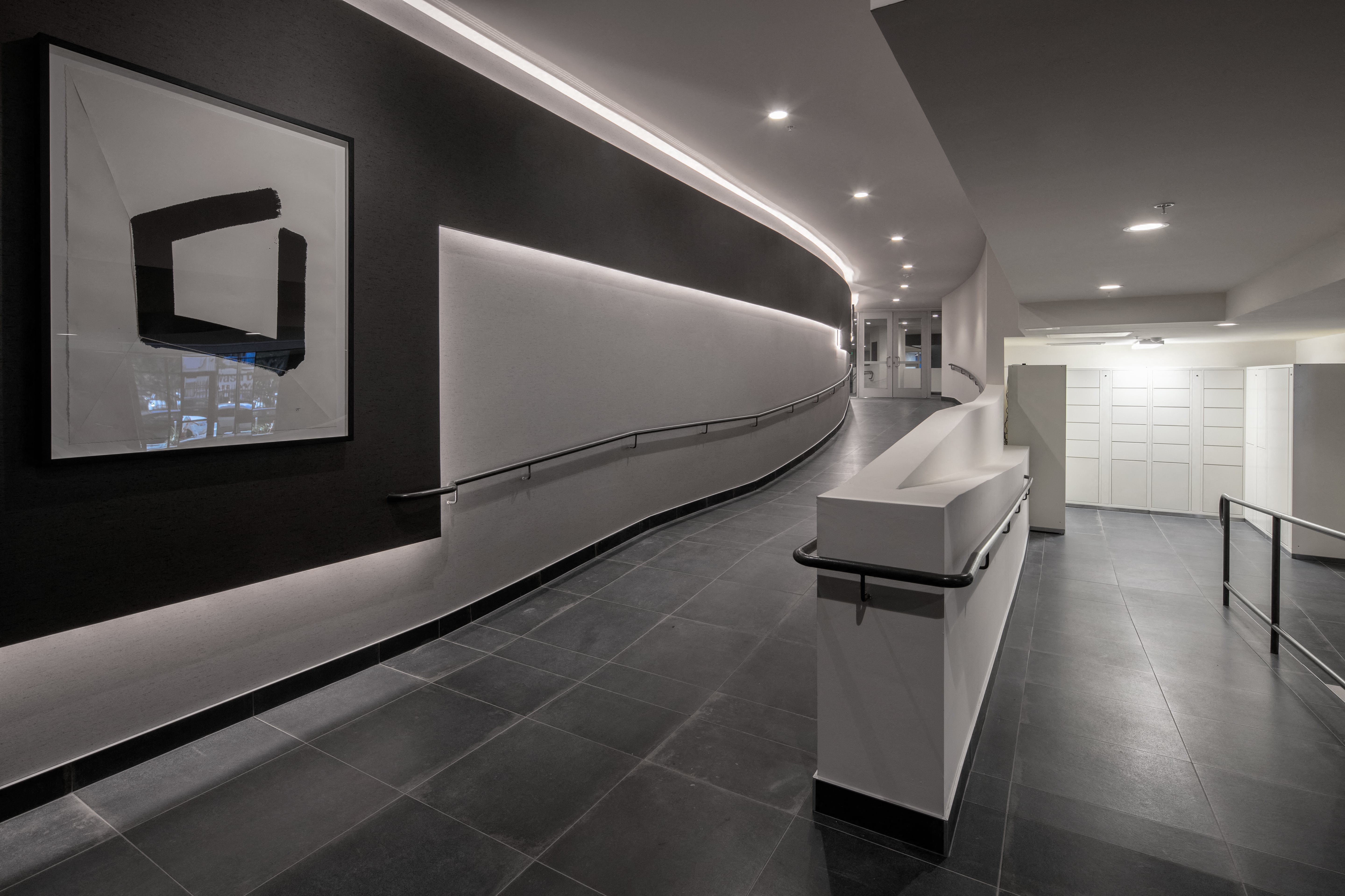 topaz ramp and walkway to package room