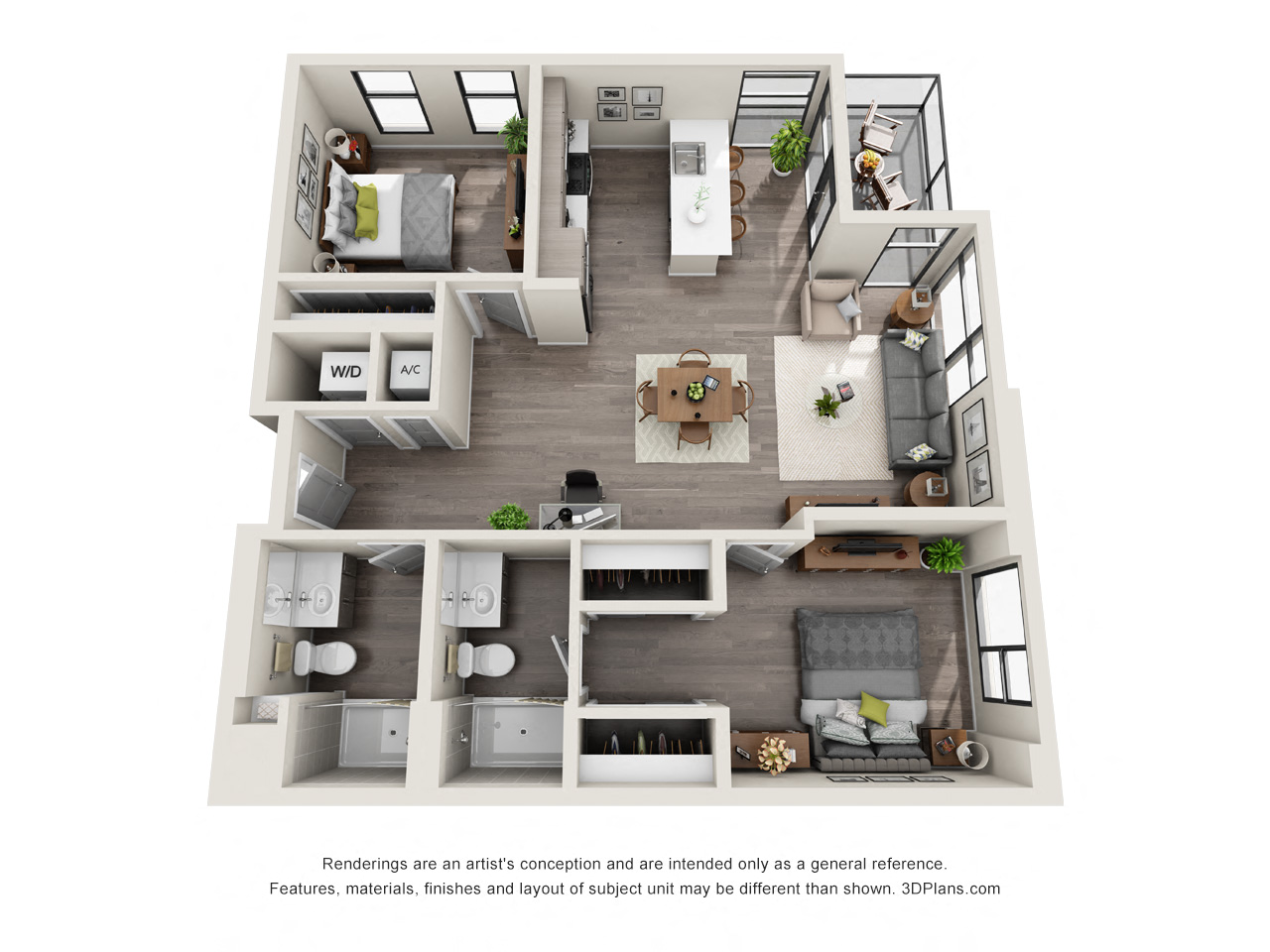 B3 topaz floor plan image