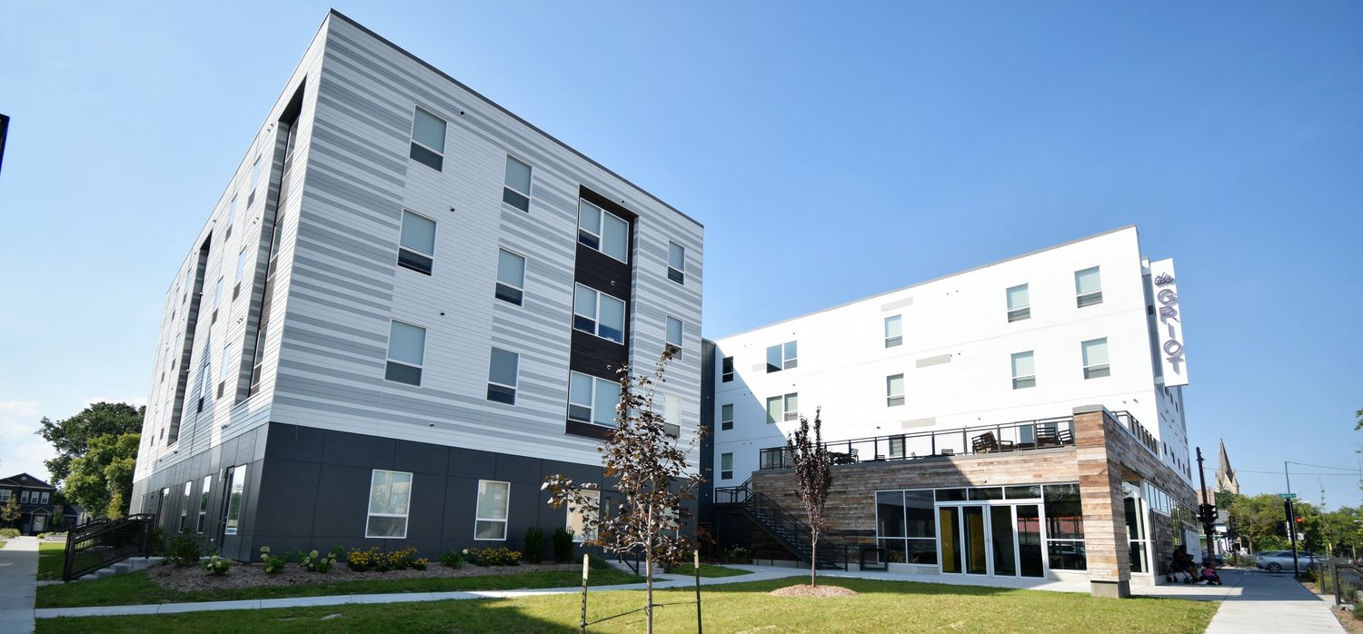 the building where the hotel is located is shown