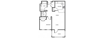 Phase 2A 1 Bed 1 Bath