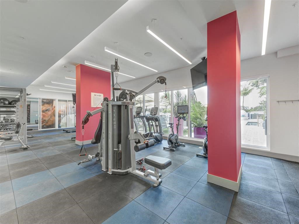 Two Level Fitness Center at Altis Little Havana, Florida, 33135