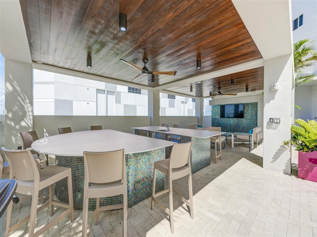 Outdoor Lounge at Altis Little Havana, Florida