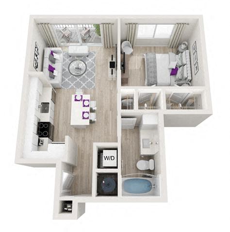 Charisma Floor Plan at Altis Little Havana, Miami, Florida