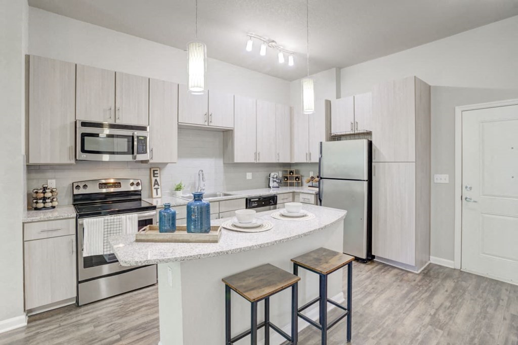 Gourmet Kitchen at The Ivy Residences at Health Village, Orlando, FL, 32804