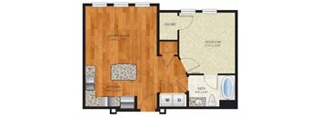 S1 Winyah Floor Plan at The Ivy Residences at Health Village, Florida, 32804
