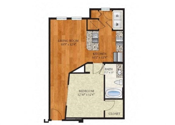 S2 Estelle Floor Plan at The Ivy Residences at Health Village, Orlando, FL, 32804
