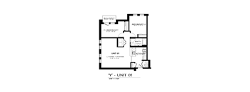 2 Bed 1 Bath