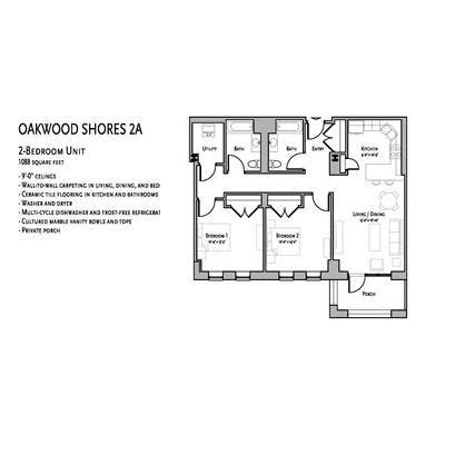 Oakwood Shores Apartments in Chicago, IL | Floor Plans