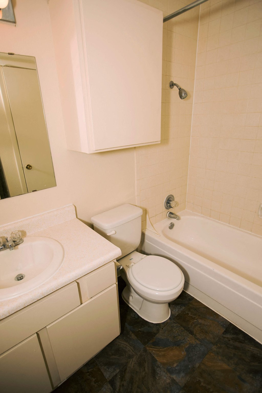 a bathroom with a toilet and a sink and a bath tub