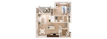 Amethyst Floor Plan at Sapphire at Centerpointe, Virginia