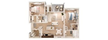 Opal Floor Plan at Sapphire at Centerpointe, Midlothian, Virginia