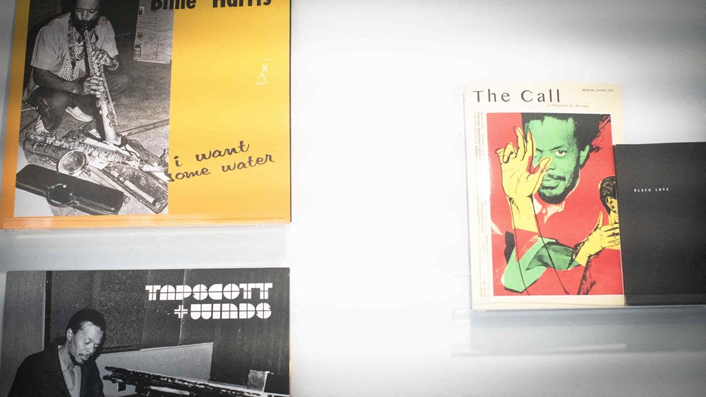 some of the posters on display at the exhibition
