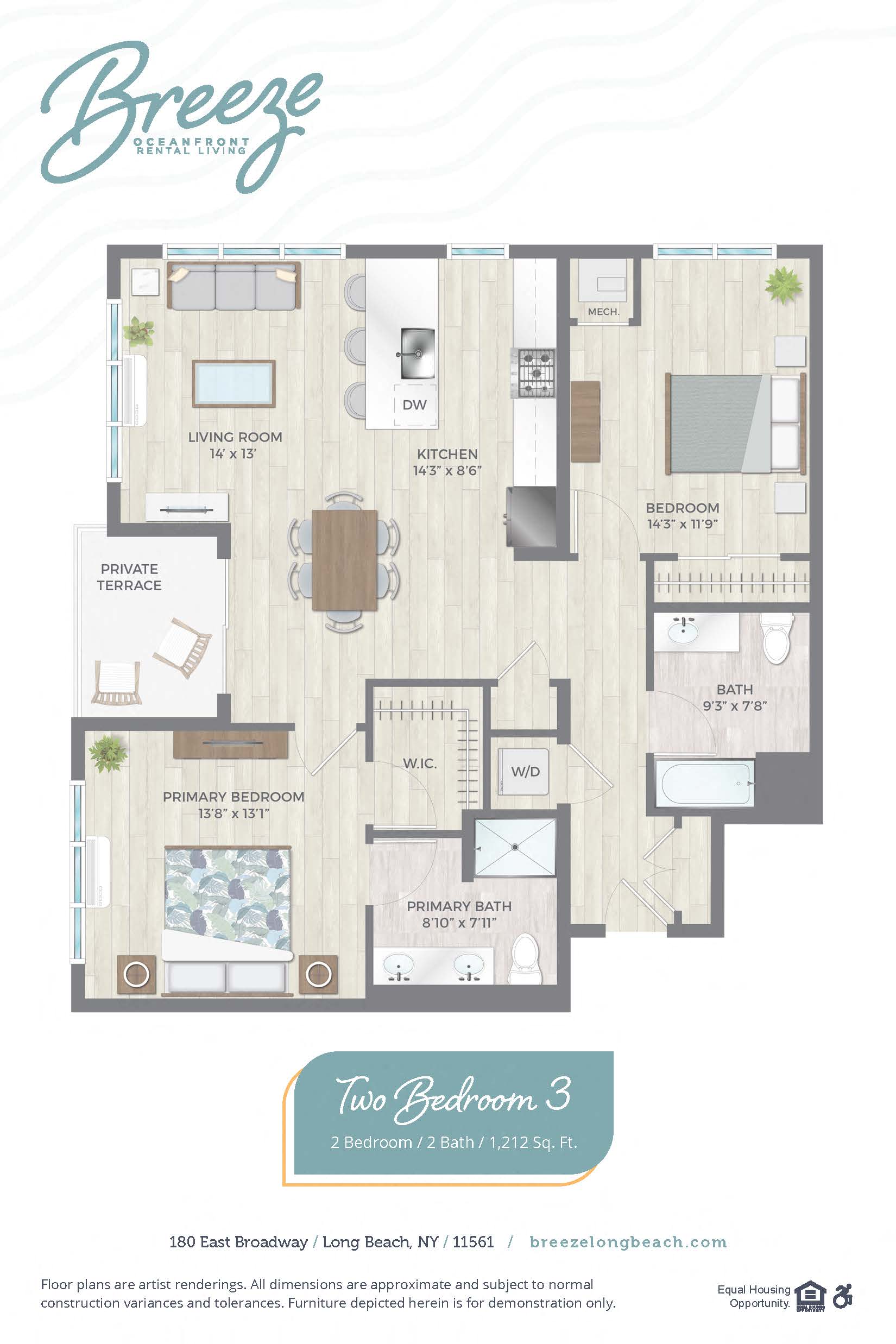 B3 - Two Bedroom