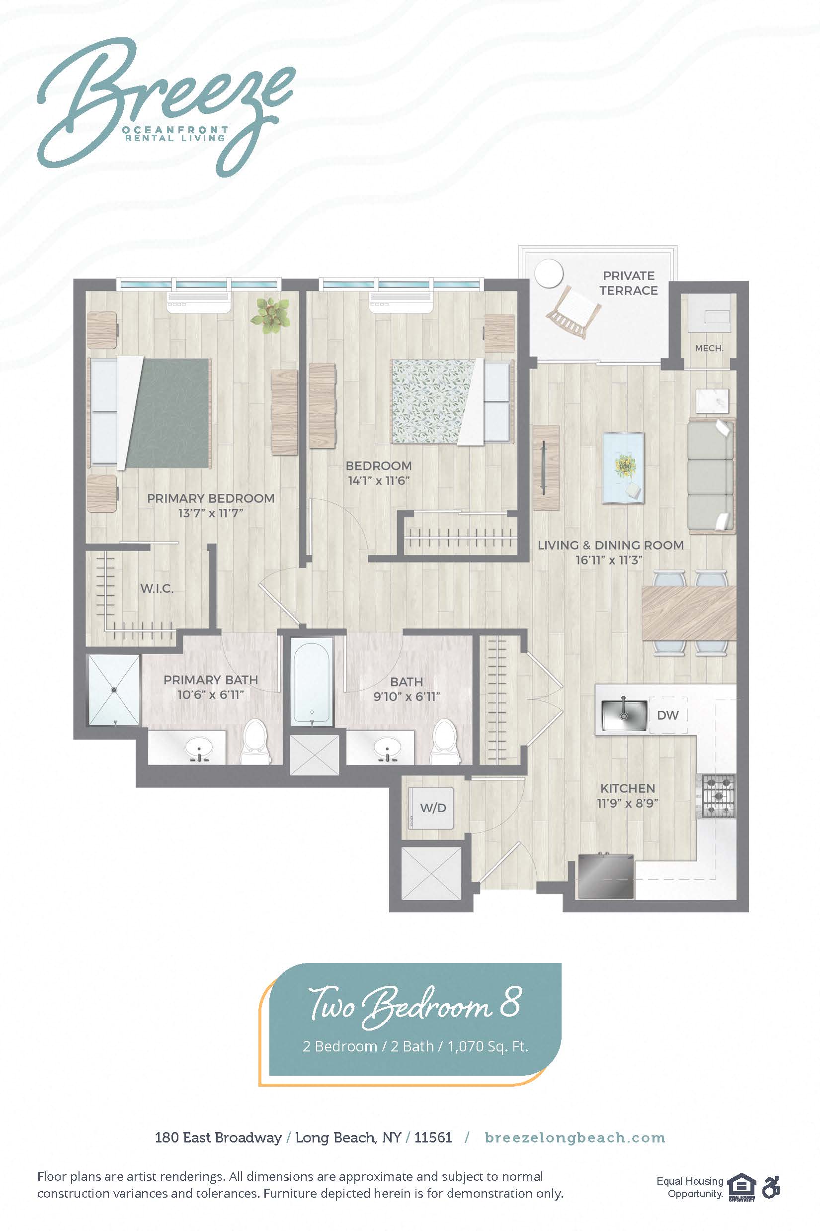 B8- Two Bedroom