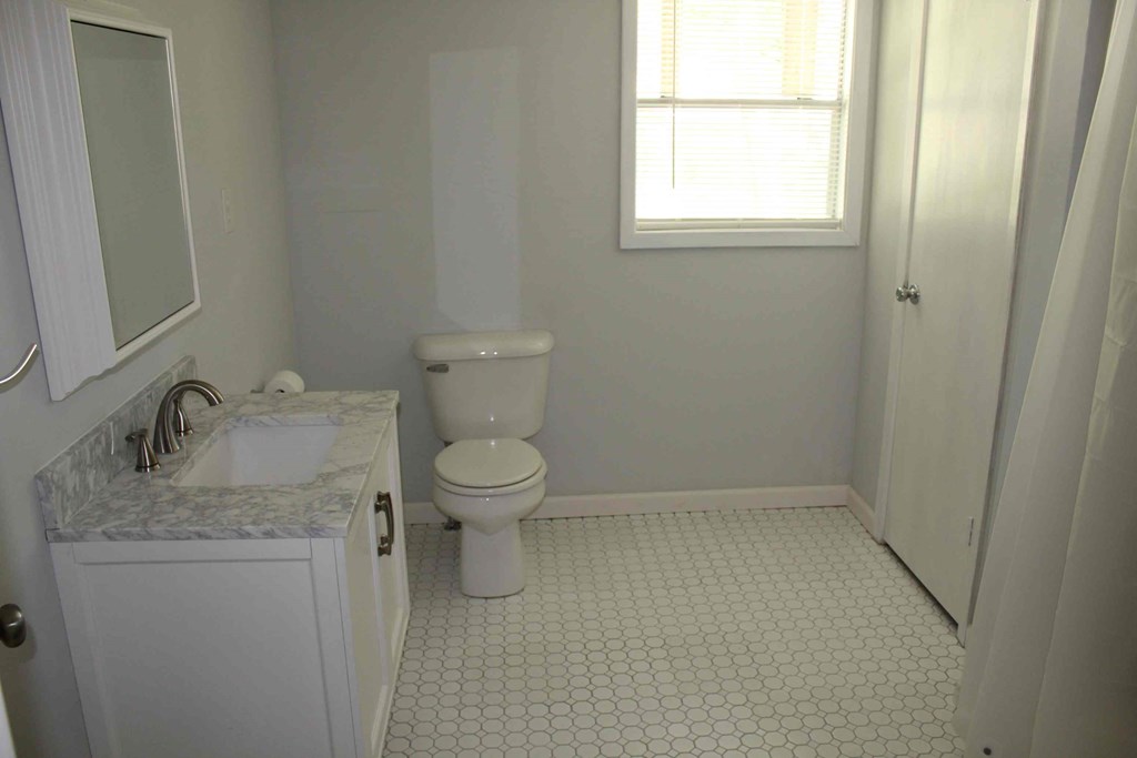 a bathroom with a toilet and a sink and a window