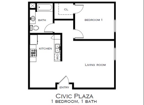 at Civic Plaza Apartments, Boise, 83702