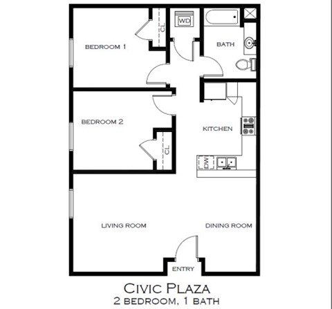 at Civic Plaza Apartments, Boise, ID, 83702