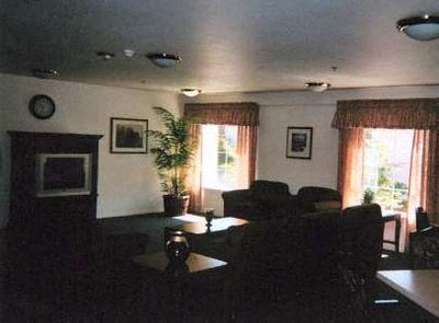 Living Room With Fireplace at Coventry Heights Senior, Westminster, 92683