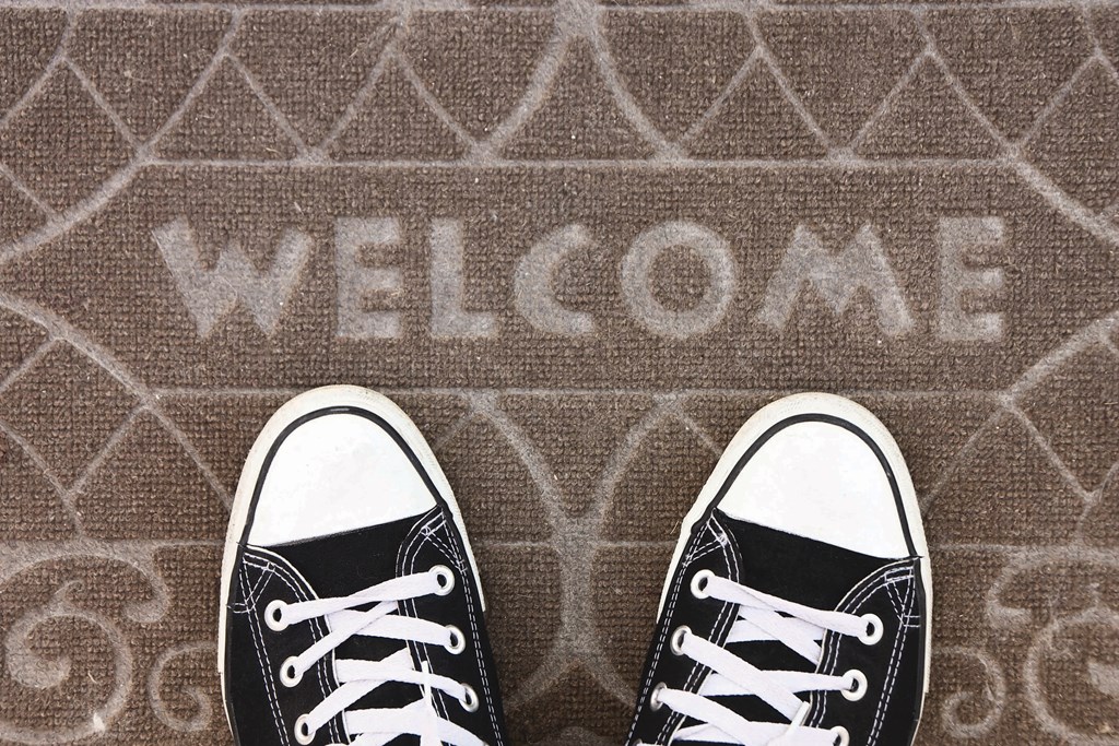 Welcome Mat at Flanders Pointe Apartments, California, 92780