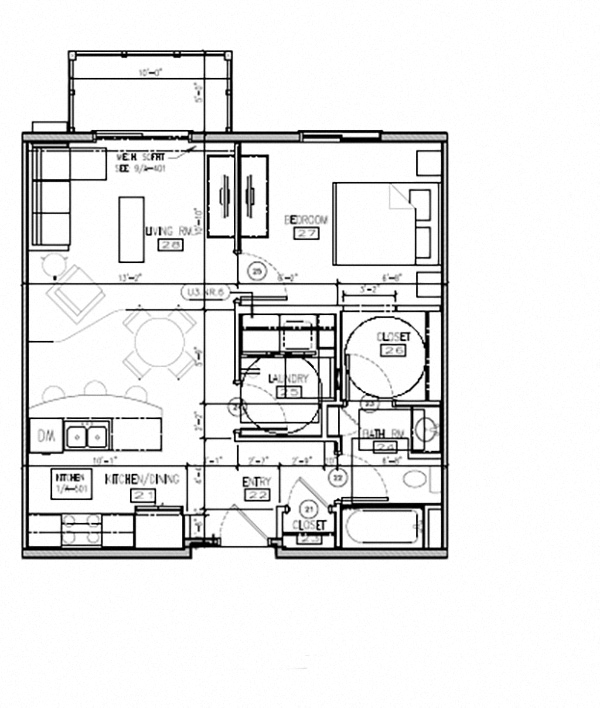 1 Bedroom 1 Bath