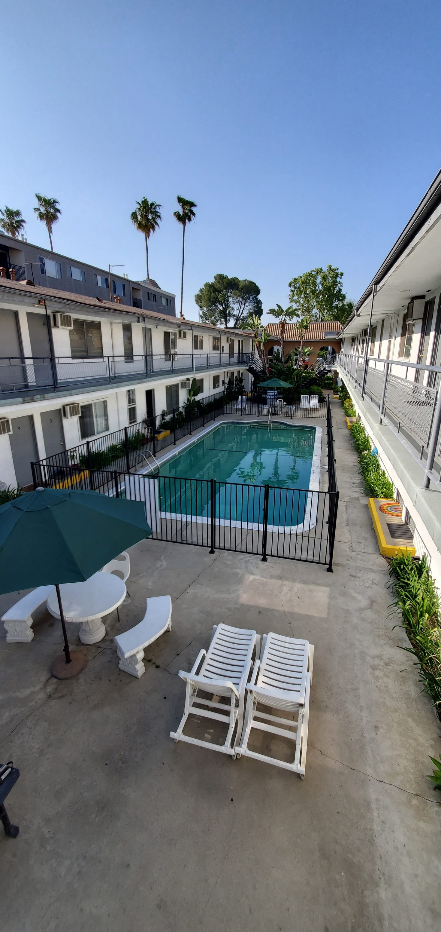 a view of the pool at the resort at long beach
