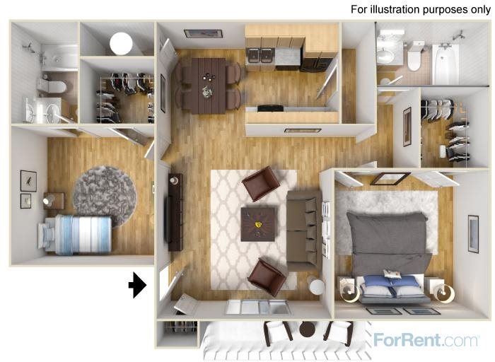 floor plan | Avesta Capella Apartments in Northside Austin, Tx