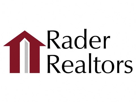 the logo for raced realtors with a red house