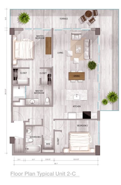 31 Venetian Way 1-3 Beds Apartment for Rent - Photo Gallery 23