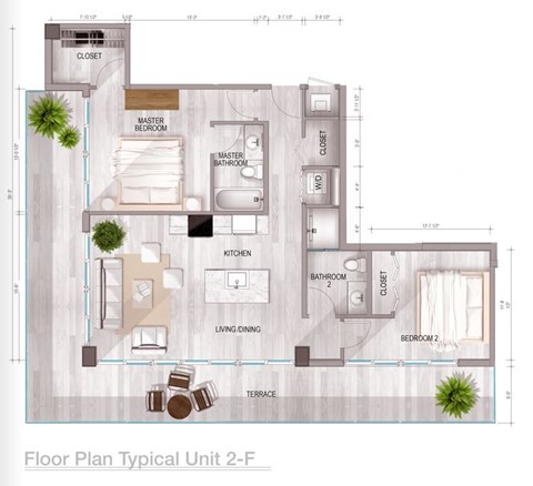 31 Venetian Way 1-3 Beds Apartment for Rent - Photo Gallery 26